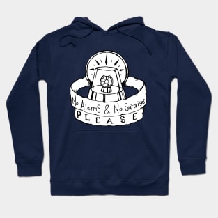 Radiohead - No Surprises - Illustrated Lyrics Hoodie